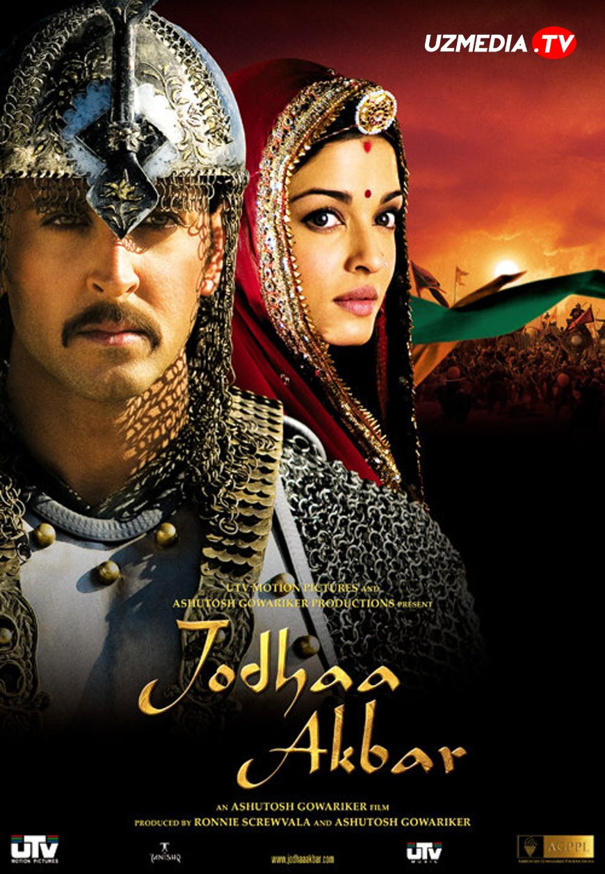 Jodha va Akbar Hind kino Uzbek tilida 2008 HD