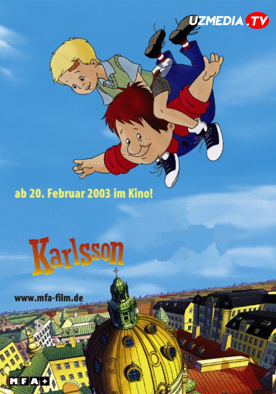 Uyingizda yashovchi Karlsson Multfilm Uzbek tilida tarjima 2002 Full HD O'zbek tilida skachat