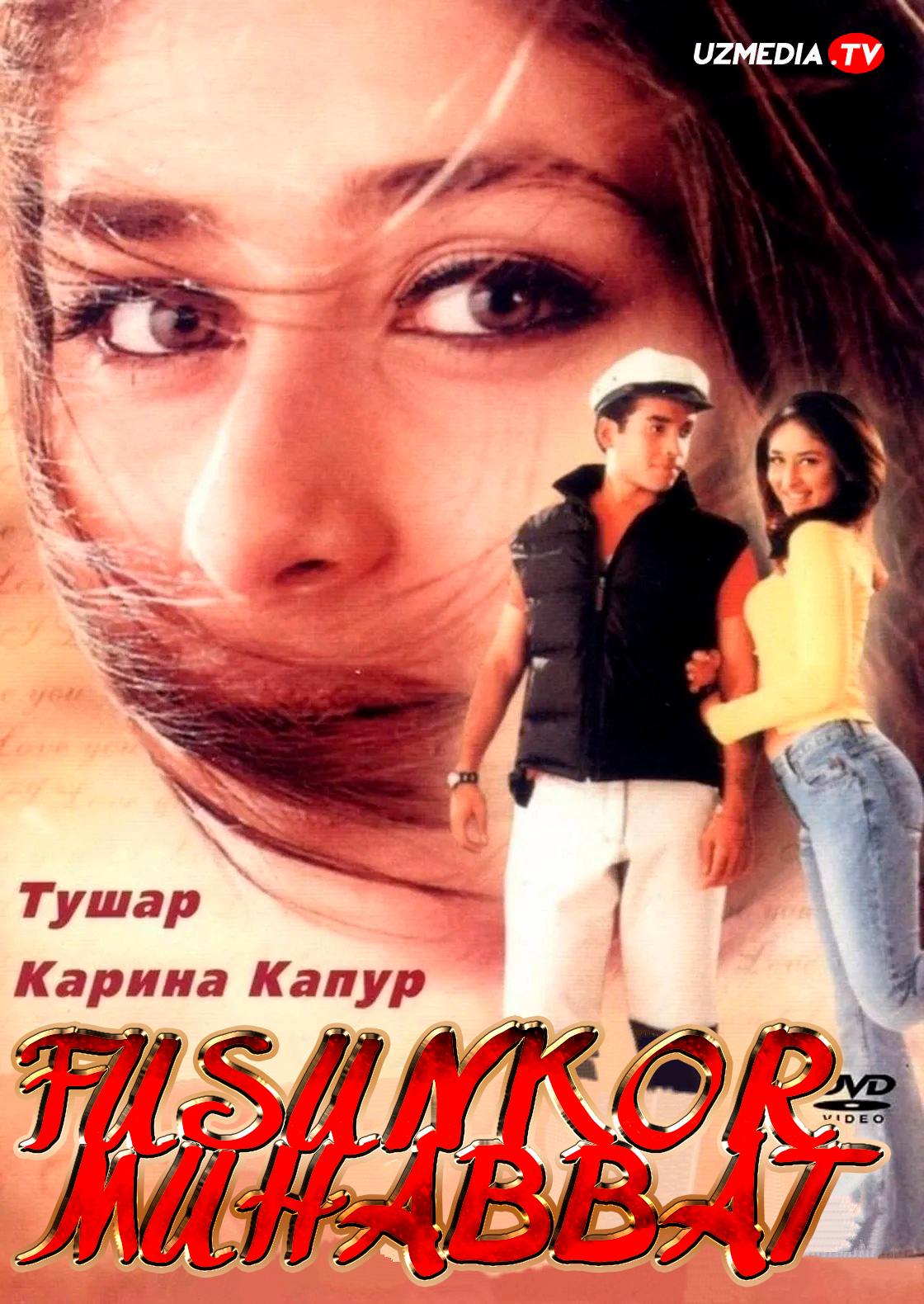 Fusunkor muhabbat / Sevgi jozibasi Hind melodramasi Uzbek tilida O'zbekcha 2001 tarjima kino Full HD skachat