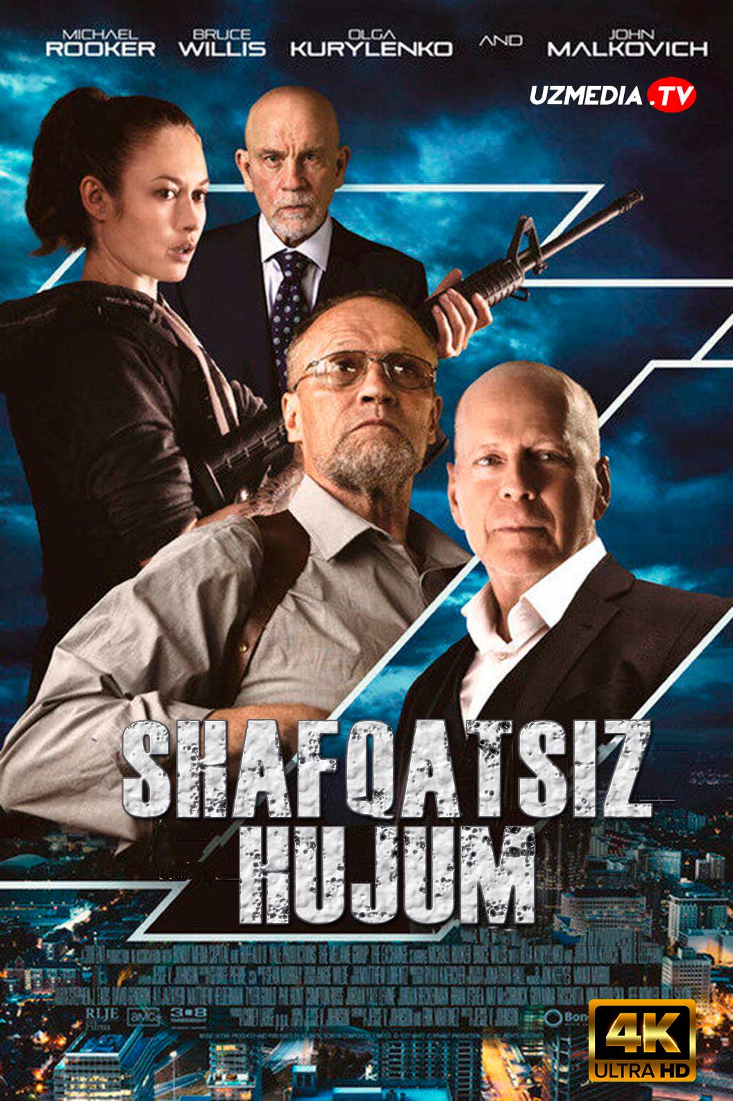 Shavqatsiz hujum / Oq fil Uzbek tilida O'zbekcha 2022 tarjima kino 4K Ultra UHD skachat