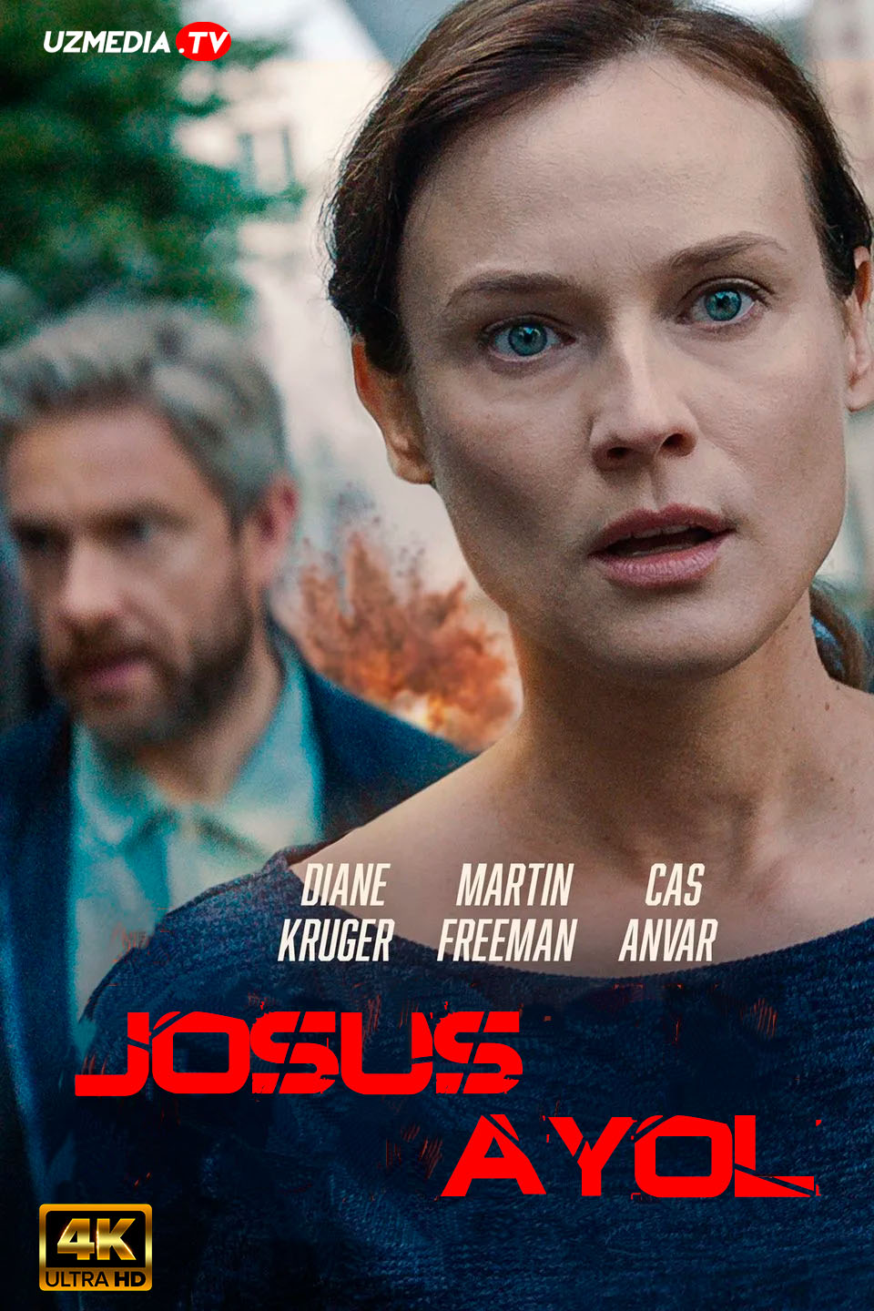 Josus ayol / Agent ayol Uzbek tilida O'zbekcha 2019 tarjima kino 4K Ultra UHD skachat