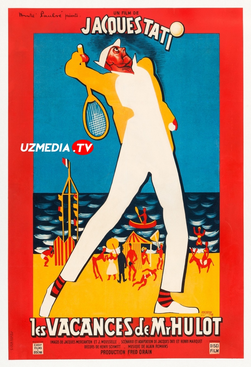 Janob Yulo ta'tilda / Yulo kanikulda Fransiya komediyasi Uzbek tilida O'zbekcha tarjima kino 1953 Full HD