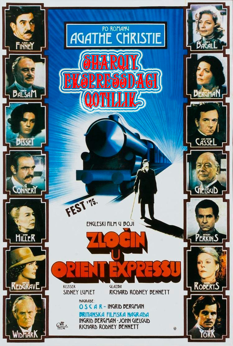 Sharqiy ekspressdagi qotillik Britaniya retrosi Uzbek tilida O'zbekcha tarjima kino 1974 SD skachat