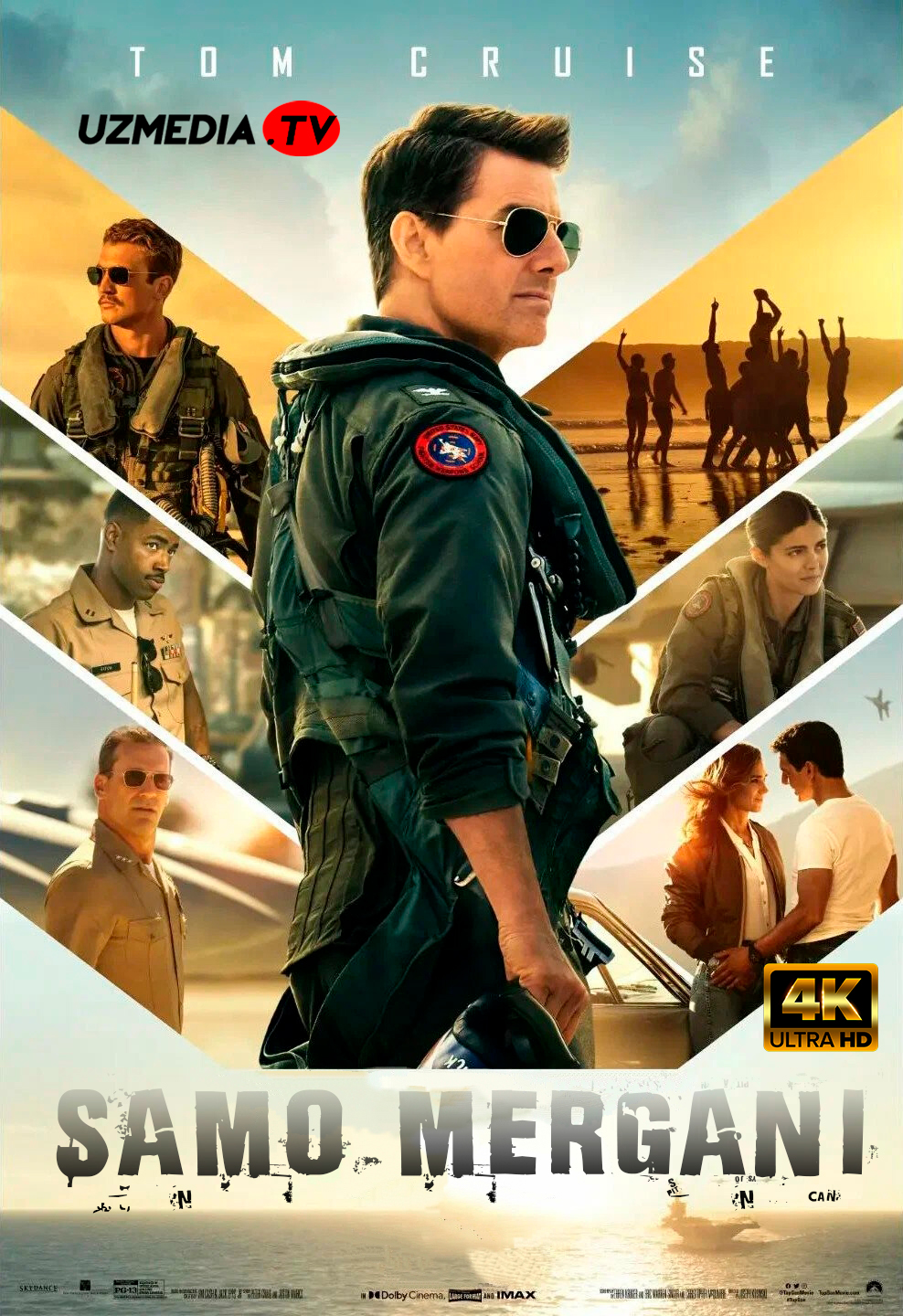 Samo mergani / Top Gan Meverik Uzbek tilida O'zbekcha tarjima kino 2022 4K Ultra UHD skachat