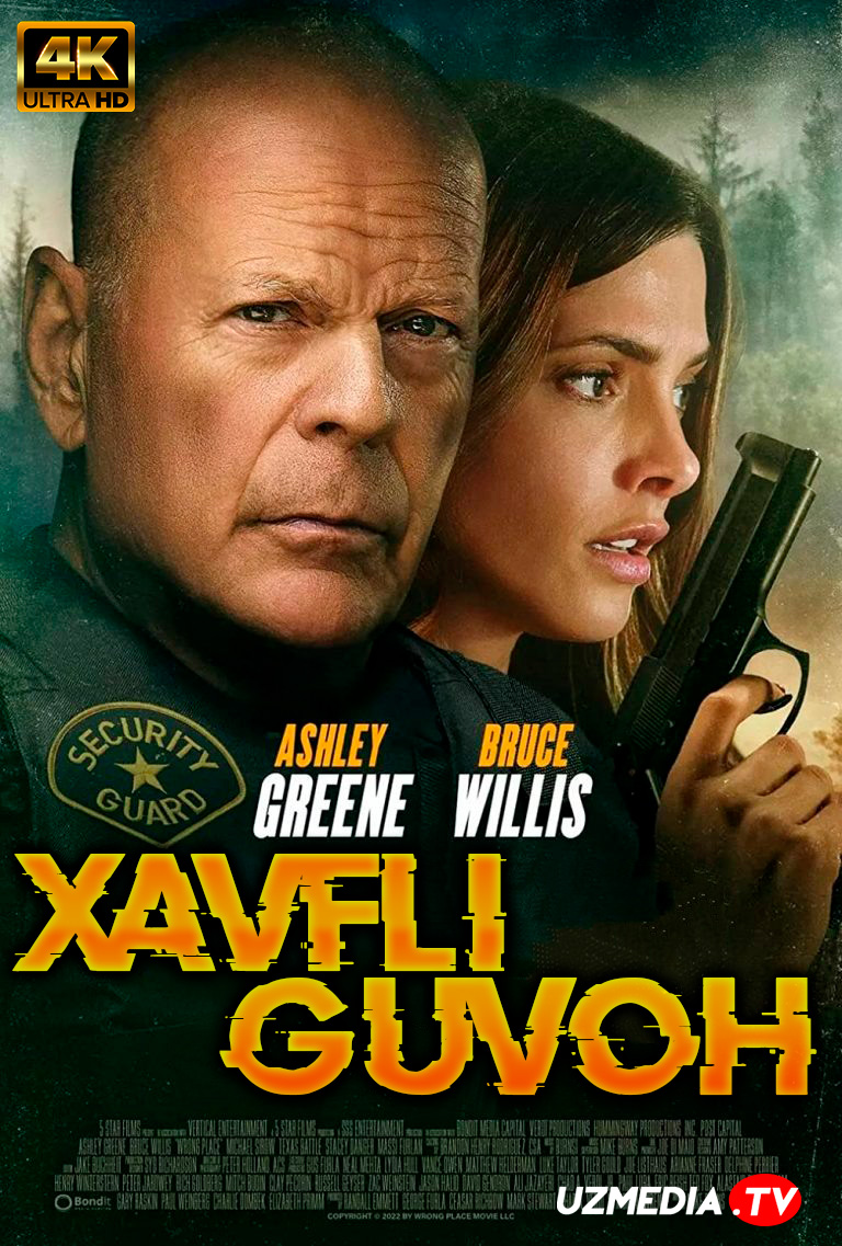 Xavfli guvoh / Noto'g'ri joy Uzbek tilida O'zbekcha 2022 tarjima kino 4K Ultra UHD skachat