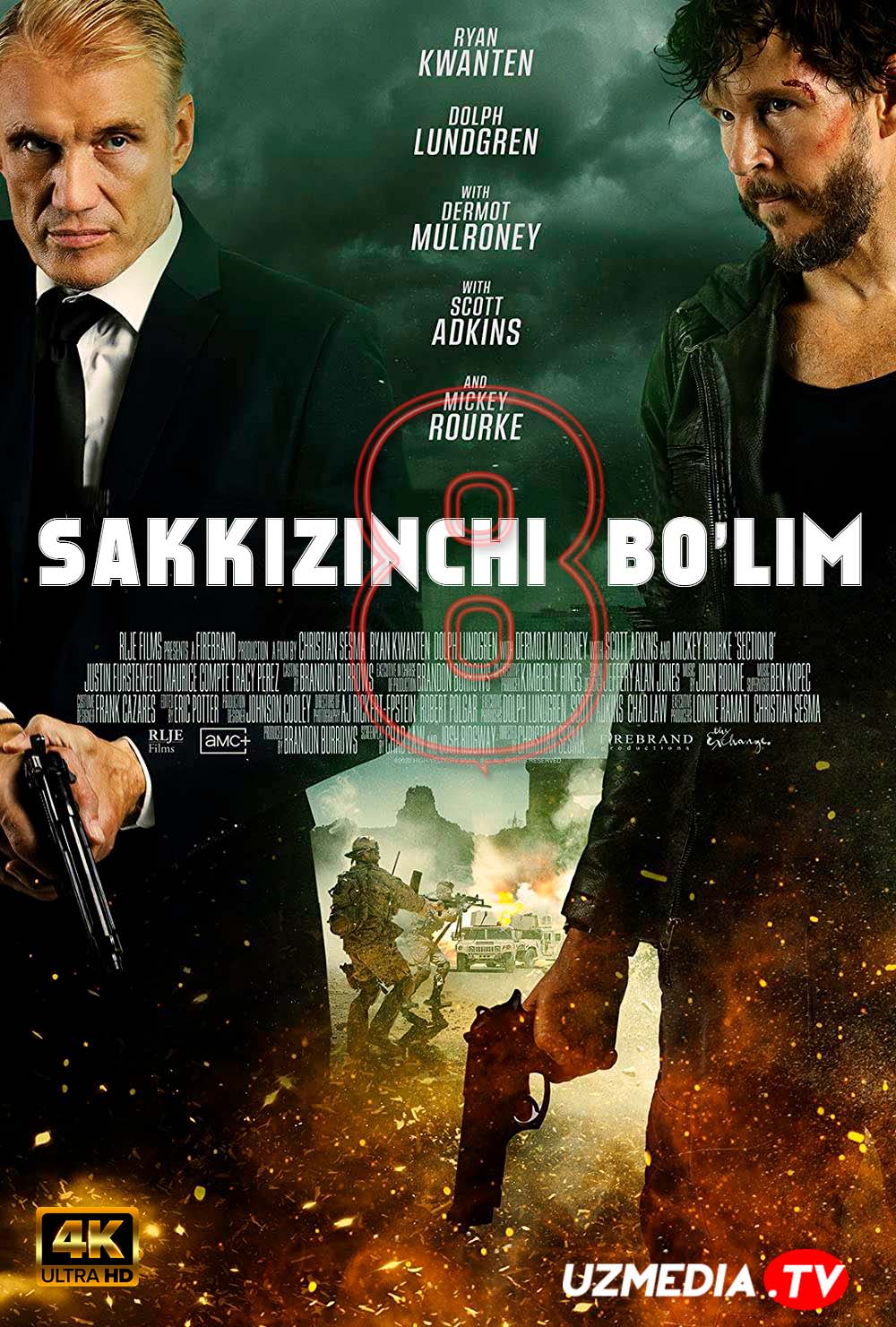 Sakkizinchi bo'lim / 8-bo'lim / 8-guruh Uzbek tilida O'zbekcha 2022 tarjima kino 4K Ultra UHD skachat