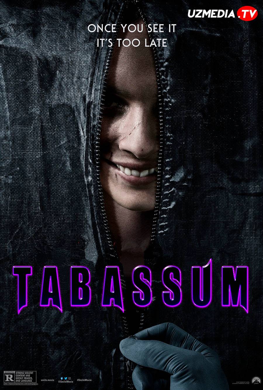 Tabassum / Kulgu Qo'rqinchli Ujas film Uzbek tilida O'zbekcha tarjima kino 2022 4K UHD skachat