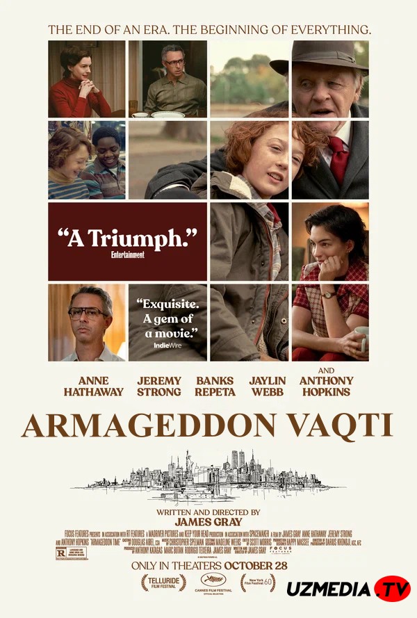 Armageddon vaqti Uzbek tilida O'zbekcha 2022 tarjima kino 4K Ultra UHD skachat