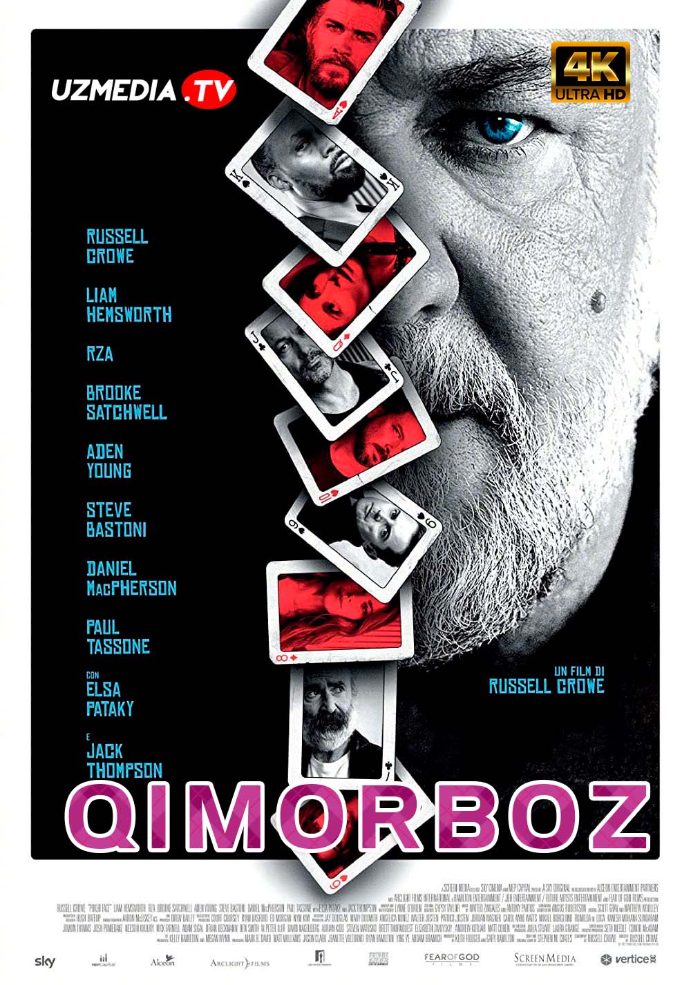 Qimorboz / Pokerfeys Premyera Uzbek tilida O'zbekcha 2022 tarjima kino 4K Ultra UHD skachat