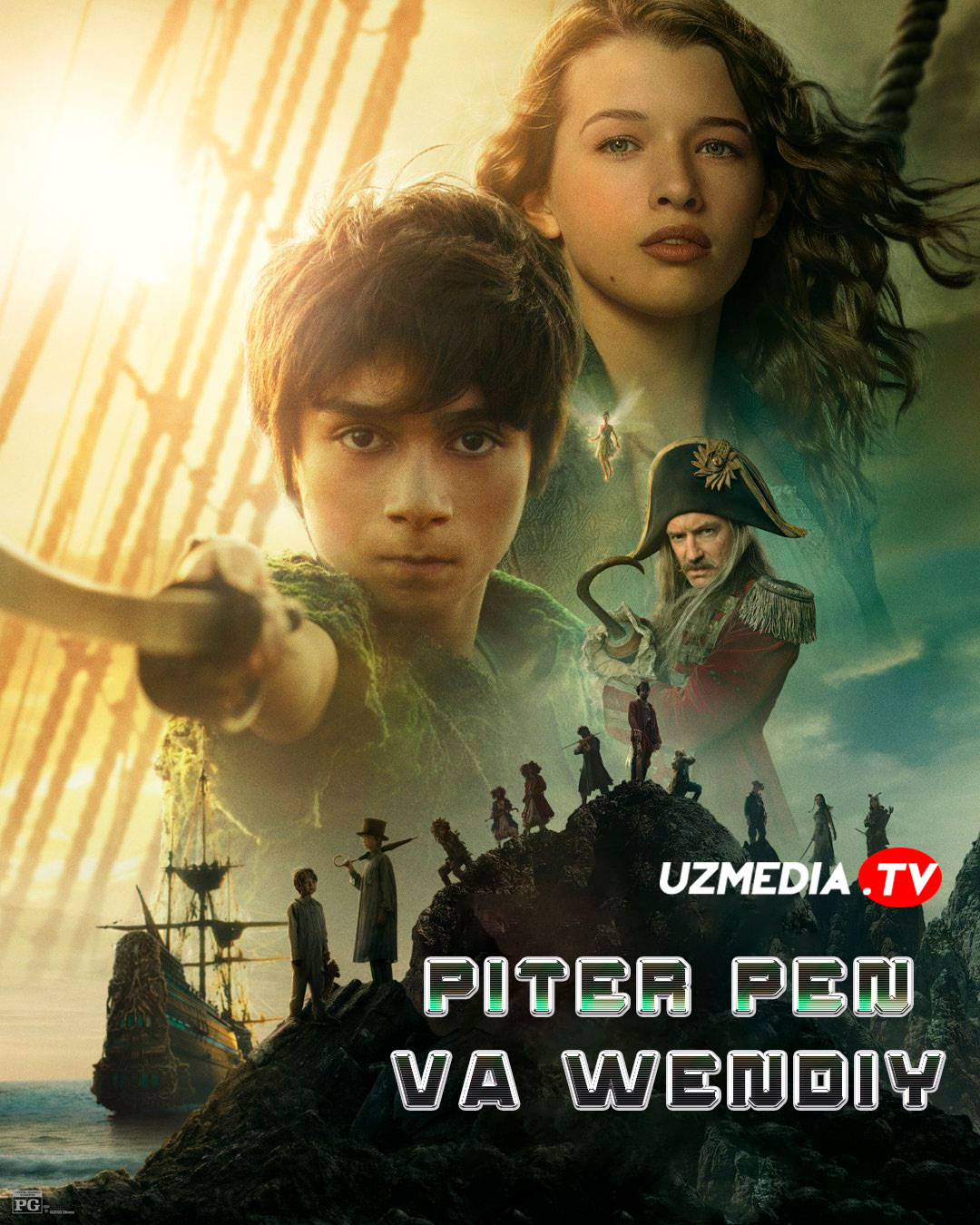 Piter Pen va Wendiy / Peter Pen va Vendi Uzbek tilida O'zbekcha 2023 tarjima kino Full HD skachat